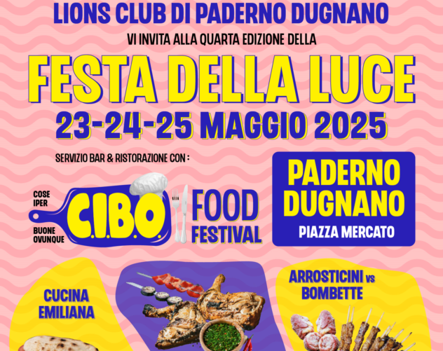 L'iniziativa a cura di Lions Club di Paderno Dugnano e con il patrocinio della Città di Paderno Dugnano.