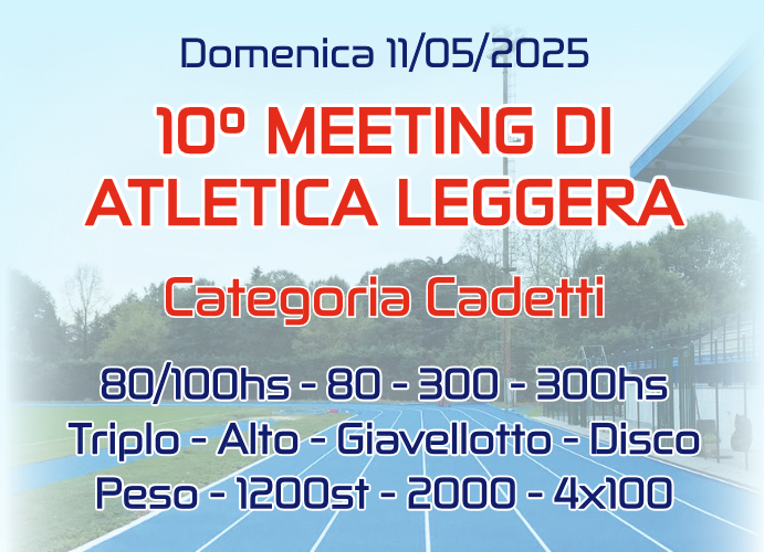 L'iniziativa a cura di A.S.D. EuroAtletica 2002 e con il patrocinio della Città di Paderno Dugnano.
