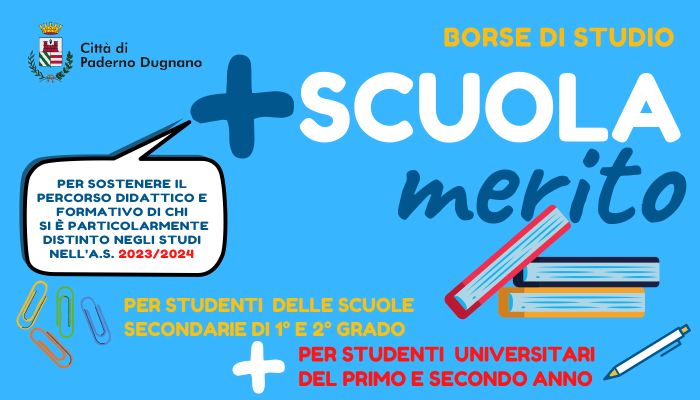Pubblicate le graduatorie definitive delle borse di studio per sostenere il percorso didattico e formativo di studenti che si sono particolarmente distinti negli studi.